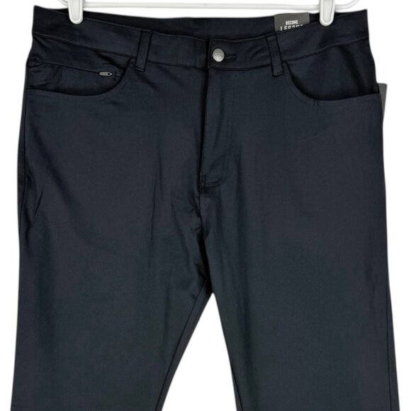 Leg3nd Men's Comfort Fit Performance Stretch Moisture Dark Navy Pants 36x32 NWT - Picture 3 of 11
